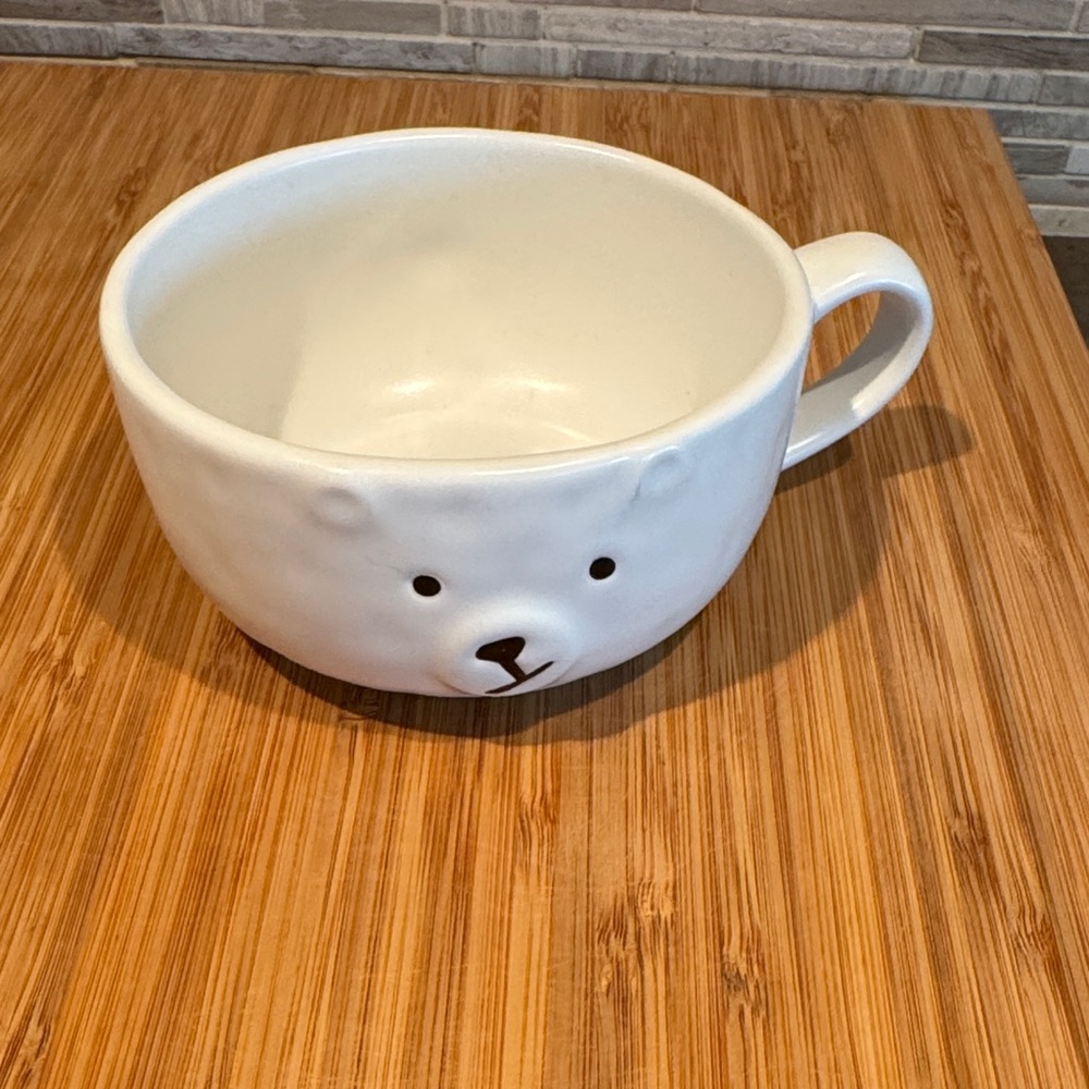 White Bear Face Mug